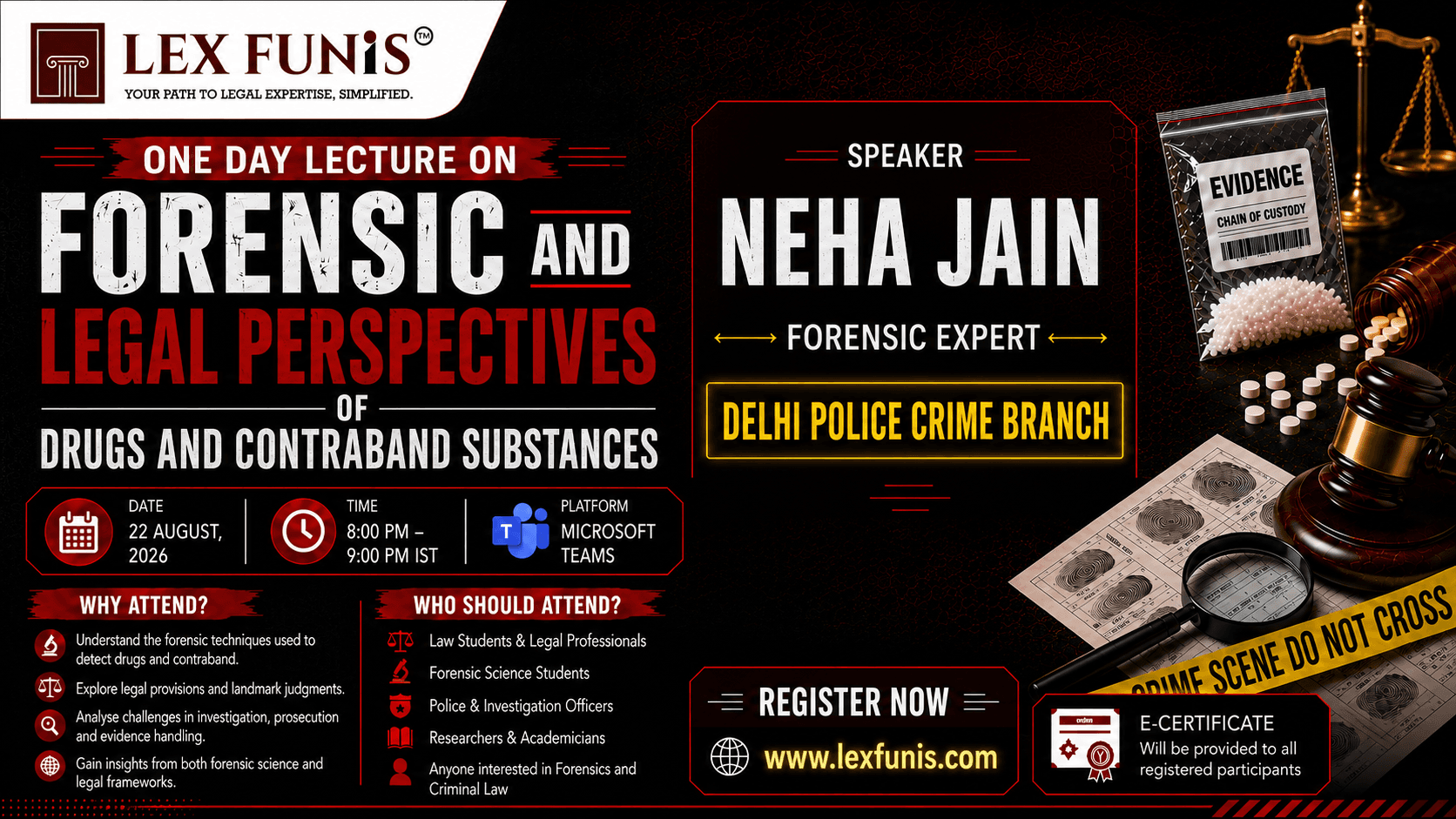 Forensic and Legal Perspectives of Drugs and Contraband Substances