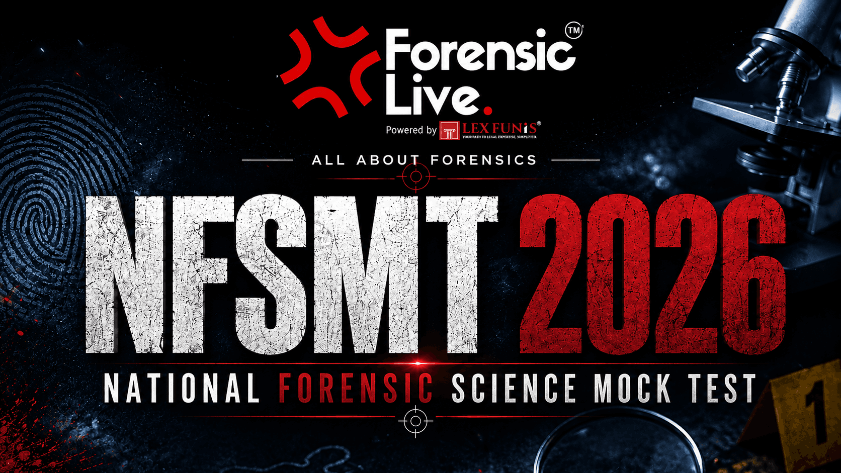 NFSMT 2026 — National Forensic Science Mock Test