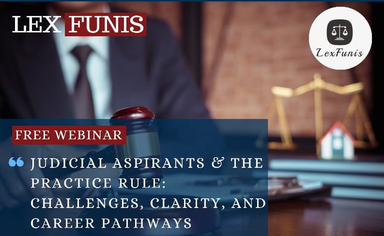 Judicial Aspirants & The Practice Rule